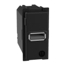 BTICINO - LivingNow USB-Ladesteckdose 1-modulig mit 1x USB-A