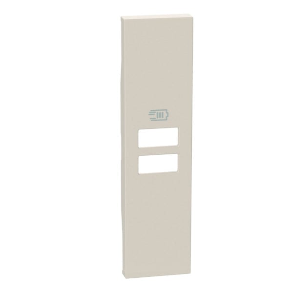 BTICINO - LivingNow Abdeckung 1-modulig für USB-Ladesteckdose, 2 USB-Buchsen, Farbe Sand