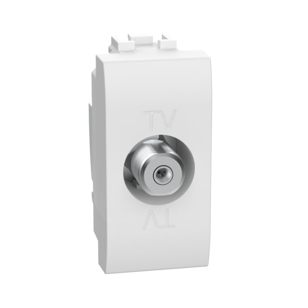LEGRAND - LivingLight BNC-F Anschlussdose 1-modulig in der Farbe WEISS