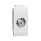 LEGRAND - LivingLight BNC-F Anschlussdose 1-modulig in der Farbe WEISS