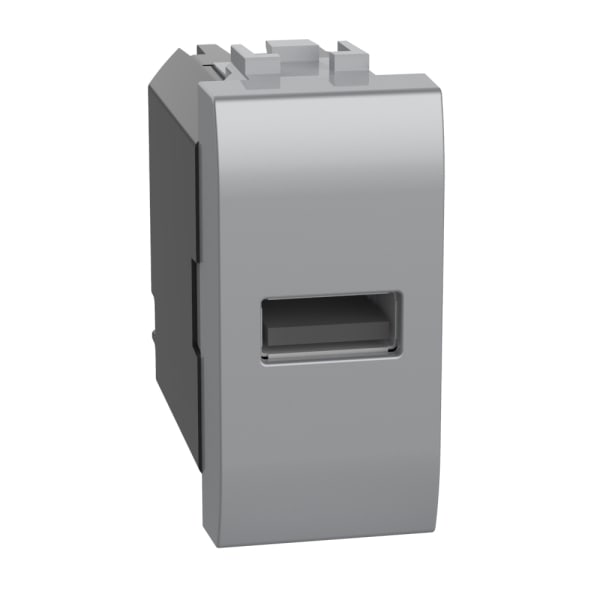 LEGRAND - LivingLight USB-Ladesteckdose 1-modulig mit 1x USB-A in der Farbe Tech