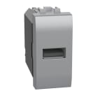 LEGRAND - LivingLight USB-Ladesteckdose 1-modulig mit 1x USB-A in der Farbe Tech