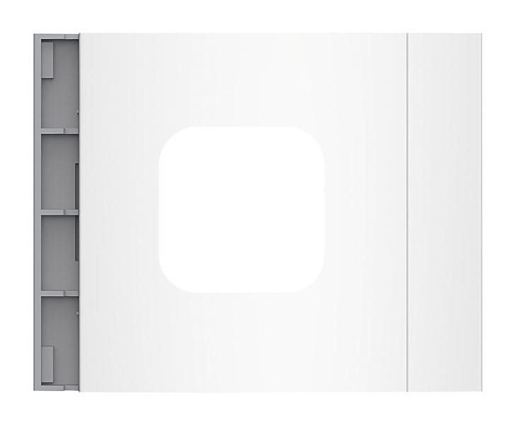 BTICINO - SFERA Leermodul für ekey-Fingerprint sLine, Farbe: Allwhite