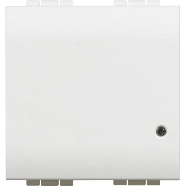 BTICINO - LivingLight 2-moduliger Tastdimmer with Netatmo ohne N-Leiter, Farbe: Weiß