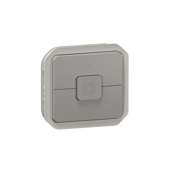 LEGRAND - Plexo New Einsatz Rollladenschalter mit Verriegelung 6A, 250V, 500W Grau