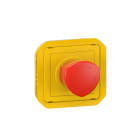 LEGRAND - Plexo New Einsatz NOT-AUS Taster 3A, 1/4 Drehung, IP 55, IK 07