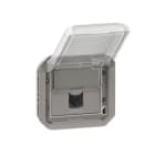 LEGRAND - Plexo New Einsatz RJ45 Datendose Kategorie 6A STP in der Farbe: Grau