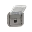 LEGRAND - Plexo New Einsatz RJ45 Datendose Kategorie 6 FTP in der Farbe: Grau