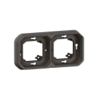 LEGRAND - Plexo New FRUP 2-fach Tragring, horizontal und vertikal in der Farbe: Anthrazit