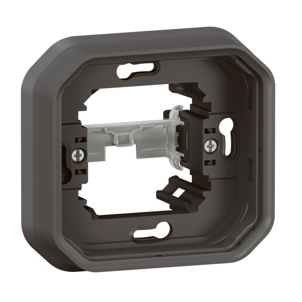 LEGRAND - Plexo New FRUP 1-fach Tragring mit Krallen, in der Farbe: Anthrazit