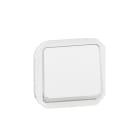 LEGRAND - Plexo New Einsatz 2-poliger Schalter 10 AX, Steckklemmen, IP 55, IK08, Ultraweiß