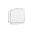 LEGRAND - Plexo New Einsatz Taster Wechselkontakt bel 10A, Steckklem, IP55 IK08, Ultraweiß
