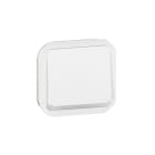 LEGRAND - Plexo New Einsatz Taster beleuchtet 10A, Steckklemmen (SL), IP55 IK08, Ultraweiß