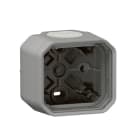 LEGRAND - Plexo New 1-fach Gehäuse in der Farbe: Grau