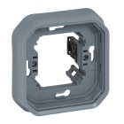 LEGRAND - Plexo New FRUP 1-fach Tragring mit Krallen, in der Farbe: Grau