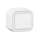 LEGRAND - Plexo New FRAP Wechselschalter 10 AX, Steckklemmen (SL), IP 55, IK 08, Ultraweiß