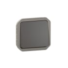 LEGRAND - Plexo New Einsatz Wechselschalter 10AX, Steckklemmen (SL), IP55, IK08, Anthrazit