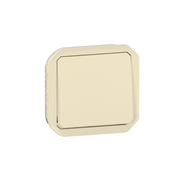 LEGRAND - Plexo New Einsatz Wechselschalter 10 AX, Steckklemmen (SL), IP 55, IK 08, Beige