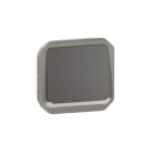 LEGRAND - Plexo New Einsatz Taster beleuchtet 10A, Steckklemmen (SL), IP55 IK08, Anthrazit