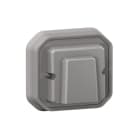 LEGRAND - Plexo New FRUP Kabelauslass mit Klemmen, IP 55, in der Farbe: Grau