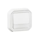 LEGRAND - Plexo New FRUP Taster Wechselkont bel, Beschriftung 10A, Steckklem,IP55 IK08, UW