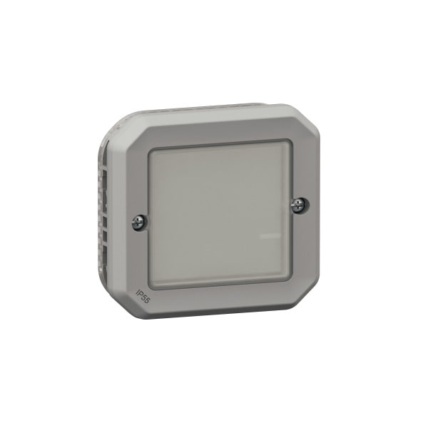 LEGRAND - Plexo New with Netatmo Schaltereinsatz 2-Leiter, 5 - 125 W, Farbe: Grau