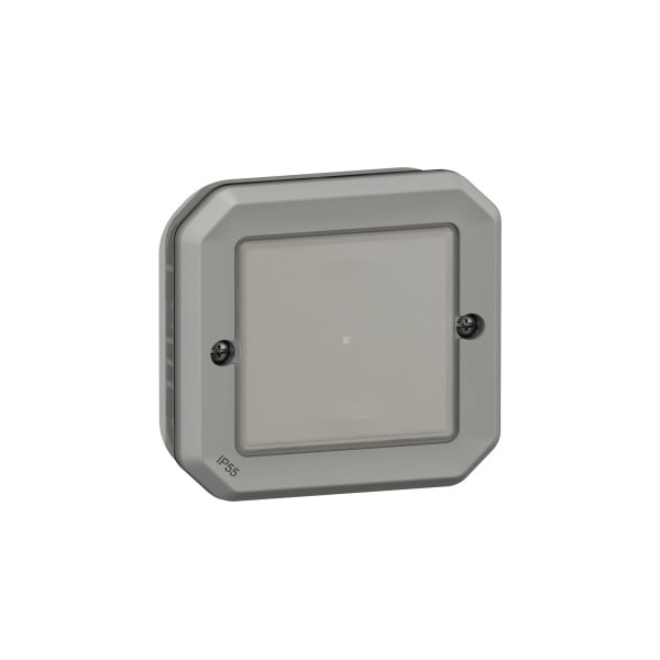 LEGRAND - Plexo with Netatmo Schaltereinsatz 3-Leiter, 150 W, Farbe: Grau