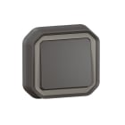 LEGRAND - Plexo New FRUP Wechselschalter 10 AX, Steckklemmen (SL), IP 55, IK 08, Anthrazit