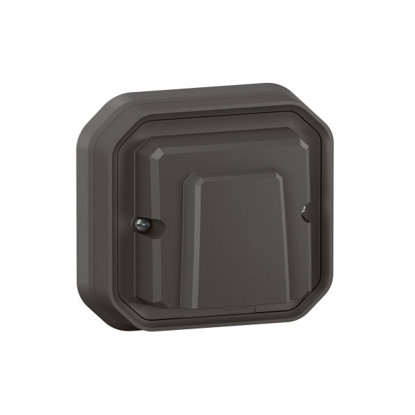 LEGRAND - Plexo New FRUP Kabelauslass mit Klemmen, IP 55, Anthrazit