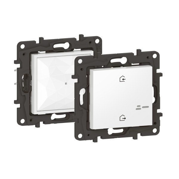 LEGRAND - Niloe Step with Netatmo Starterpaket (Gateway + Master-Switch), Farbe Ultraweiß