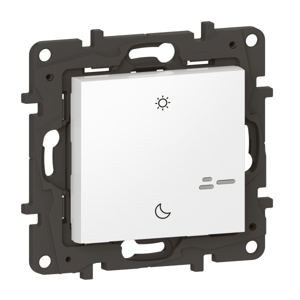 LEGRAND - Niloe Step with Netatmo Szenentaster 2-Fach, Farbe: Ultraweiß