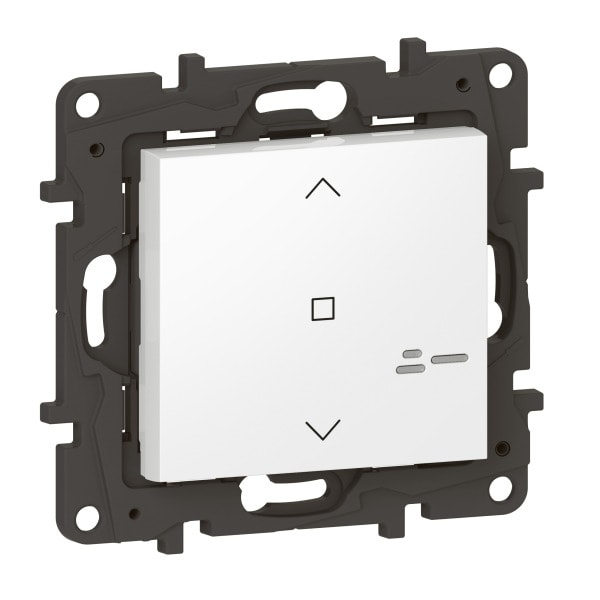 LEGRAND - Niloe Step with Netatmo Wandsender Rollladen, Farbe: Ultraweiß