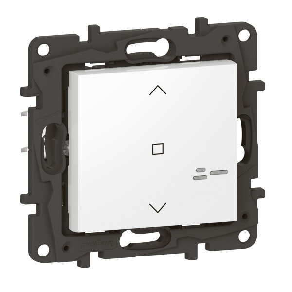 LEGRAND - Niloe Step with Netatmo Rollladenschalter, Farbe: Ultraweiß