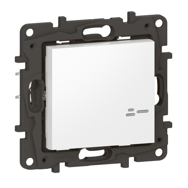 LEGRAND - Niloe Step with Netatmo Schalter/Dimmer, Farbe: Ultraweiß