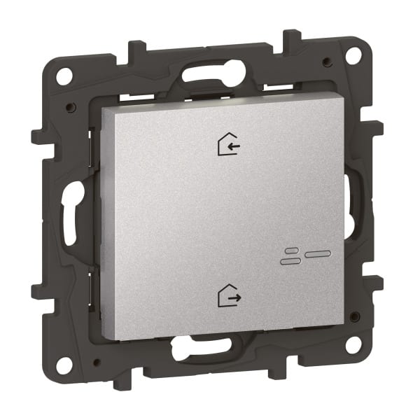 LEGRAND - Niloe Step with Netatmo Master-Switch, Farbe: Aluminium