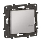 LEGRAND - Niloe Step with Netatmo Wandsender Licht 1-Fach, Farbe: Aluminium