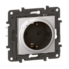 LEGRAND - Niloe Step with Netatmo Schuko-Steckdose, Farbe: Aluminium