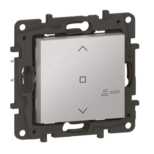 LEGRAND - Niloe Step with Netatmo Rollladenschalter, Farbe: Aluminium