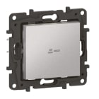 LEGRAND - Niloe Step with Netatmo Schalter/Dimmer mit Neutralleiter, Farbe: Aluminium