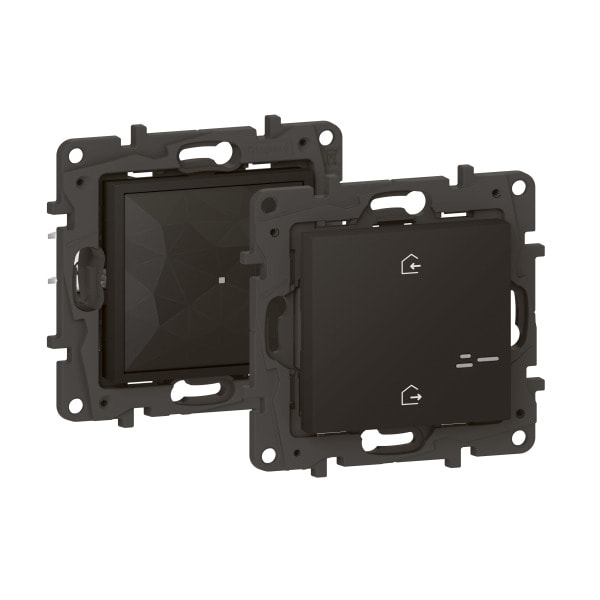 LEGRAND - Niloe Step with Netatmo Starterpaket (Gateway + Master-Switch), Farbe Schwarz