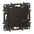 LEGRAND - Niloe Step with Netatmo Wandsender Licht 1-Fach, Farbe: Schwarz