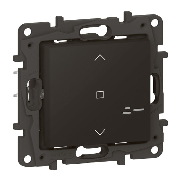 LEGRAND - Niloe Step with Netatmo Rollladenschalter, Farbe: Schwarz