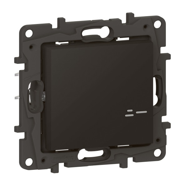 LEGRAND - Niloe Step with Netatmo Schalter/Dimmer, Farbe: Schwarz