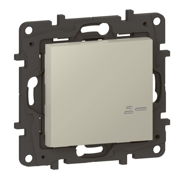 LEGRAND - Niloe Step with Netatmo Wandsender Licht 1-Fach, Farbe: Sand