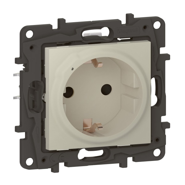 LEGRAND - Niloe Step with Netatmo Schuko-Steckdose, Farbe: Sand