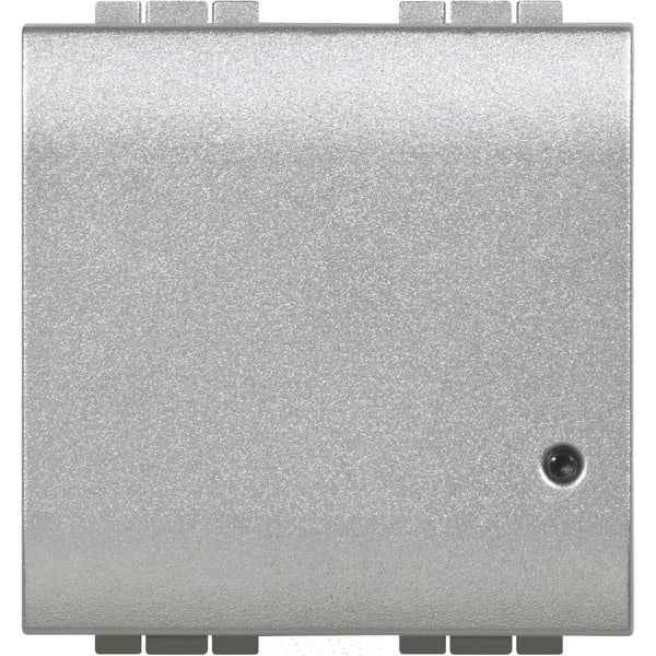BTICINO - LivingLight 2-moduliger Tastdimmer with Netatmo ohne N-Leiter, Farbe: Tech