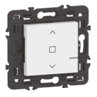 LEGRAND - Vernetzter Rollladenschalter Mosaic with Netatmo, 2-modulig, Farbe: Ultraweiß