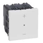 LEGRAND - MOSAIC 3-Leiter Universal-Tastdimmer, 150W LED, Farbe: Ultraweiß