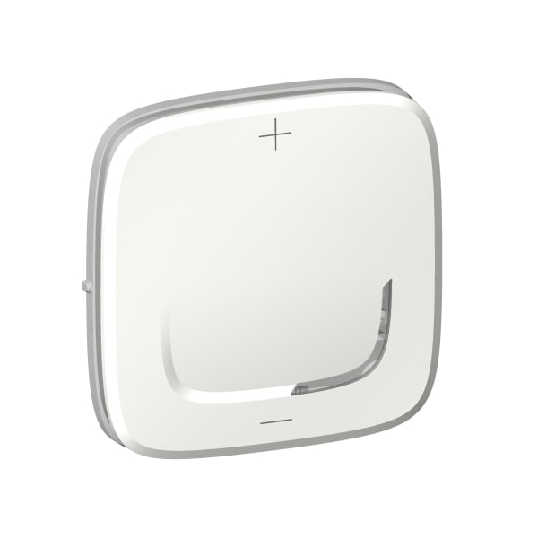 LEGRAND - VALENA ALLURE Abdeckung für 2-Leiter-Dimmer (ohne N-Leiter), Farbe: Ultraweiß