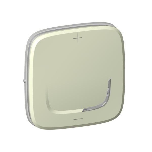 LEGRAND - VALENA ALLURE Abdeckung für 2-Leiter-Dimmer (ohne N-Leiter), Farbe: Mandelweiß